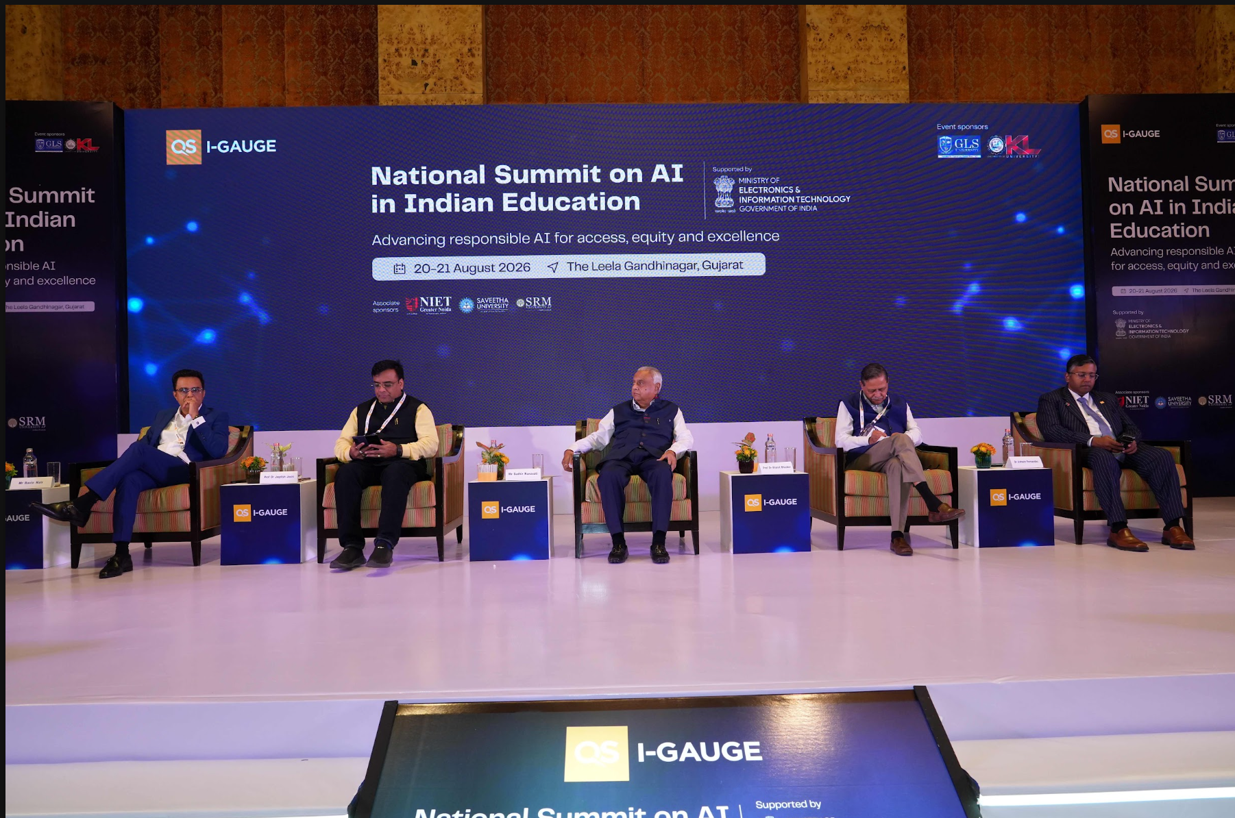 Inaugural dias at the QS I-GAUGE AI adoption discussion