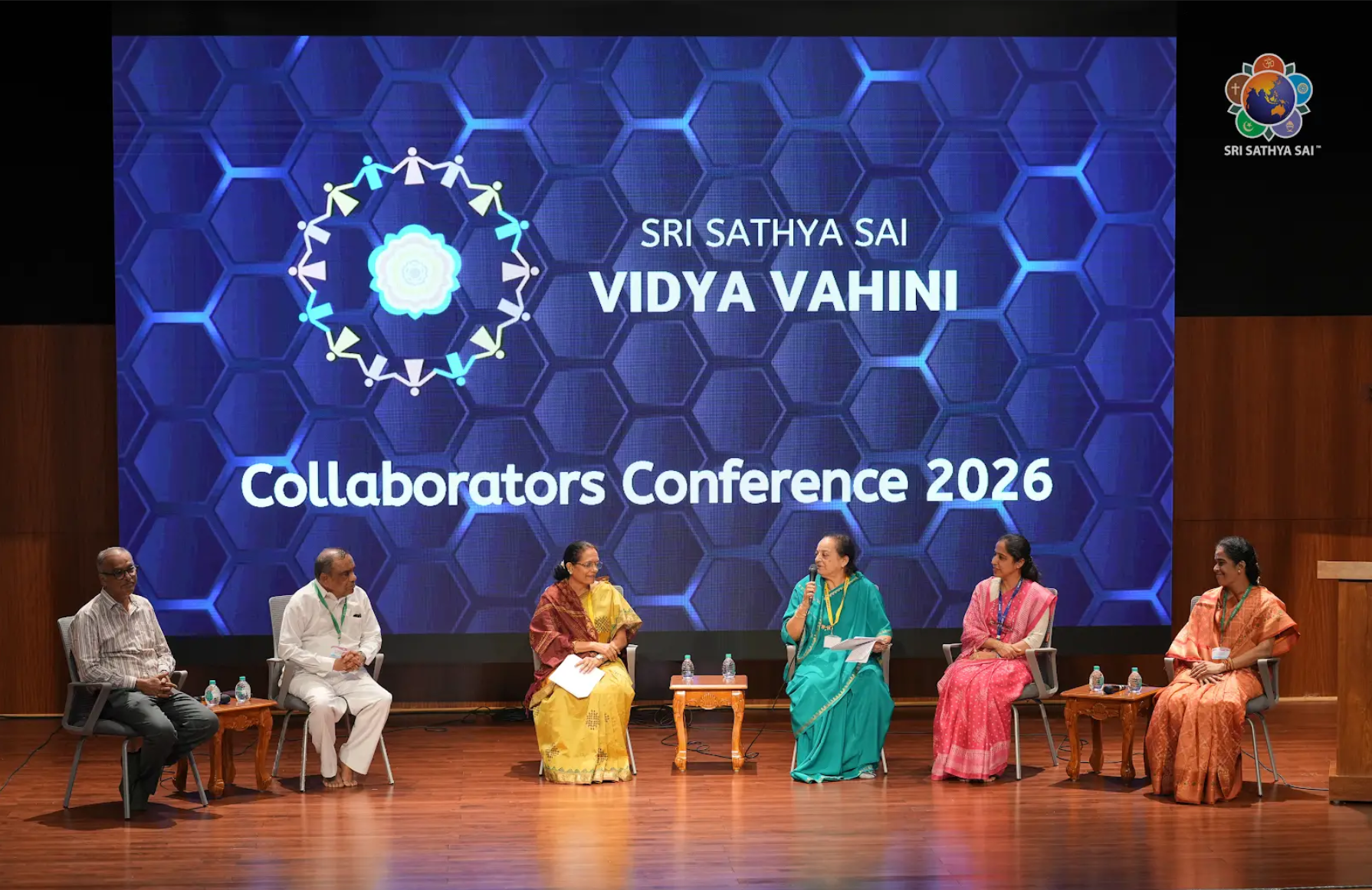 The launch of SSSVV&rsquo;s Inclusive Education portal and the evening session at Sai Kulwant Hall, Prasanthi Nilayam.